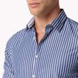 Tommy Hilfiger 0887872374 474 Kék-fehér csíkos férfi hosszú ujjú ing Tommy Hilfiger 0887872374 474 Kék-fehér csíkos férfi hosszú ujjú ing
