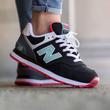 New Balance WL574SLZ Női Pink - Fekete Sportcipő New Balance WL574SLZ Női Pink - Fekete Sportcipő