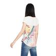 Desigual 18SWTKI9 1004 Im Blue mintás női póló Desigual 18SWTKI9 1004 Im Blue mintás női póló