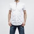 Antony Morato MMSS00089 1000 FA450001 Férfi Slim Fehér Rövid ujjú ing Antony Morato MMSS00089 1000 FA450001 Férfi Slim Fehér Rövid ujjú ing