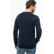 Tommy Hilfiger MW0MW03227 031 Sötétkék kötött pulóver Tommy Hilfiger MW0MW03227 031 Sötétkék kötött pulóver