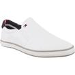 Tommy Hilfiger FM0FM00597 100 Férfi fehér belebújós utcai cipő Tommy Hilfiger FM0FM00597 100 Férfi fehér belebújós utcai cipő
