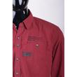 Twinlife MSH 451627 Rust Bordó Hosszú Ujjú Ing Twinlife MSH 451627 Rust Bordó Hosszú Ujjú Ing