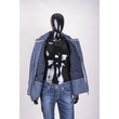 Twinlife MJT 411123 indigo steppelt autós kabát Twinlife MJT 411123 indigo steppelt autós kabát