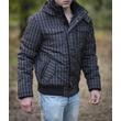 Twinlife mjt 151127 fekete kockás férfi dzseki Twinlife mjt 151127 fekete kockás férfi dzseki