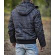 Twinlife mjt 151127 fekete kockás férfi dzseki Twinlife mjt 151127 fekete kockás férfi dzseki