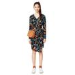 Desigual 17WWVKB4 2000 Bridie női mintás fekete ruha Desigual 17WWVKB4 2000 Bridie női mintás fekete ruha