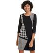 Desigual 19WWVKAF 2000 Vest Lara Negro Női fekete ruha Desigual 19WWVKAF 2000 Vest Lara Negro Női fekete ruha
