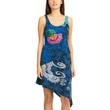 Desigual 51V20P8 5027 Elba kék mintás női ruha Desigual 51V20P8 5027 Elba kék mintás női ruha