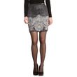 Desigual 48F2900 2020 Női fehér mintás szürke szoknya Desigual 48F2900 2020 Női fehér mintás szürke szoknya