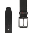Tommy Hilfiger AM0AM03306 002 Férfi fekete bőr öv Tommy Hilfiger AM0AM03306 002 Férfi fekete bőr öv