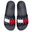 Tommy Hilfiger EM0EM00284 403 unisex sötétkék papucs Tommy Hilfiger EM0EM00284 403 unisex sötétkék papucs
