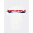 Tommy Hilfiger DM0DM07862 YBR Férfi fehér rövid ujjú póló Tommy Hilfiger DM0DM07862 YBR Férfi fehér rövid ujjú póló