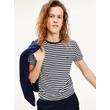 Tommy Hilfiger MW0MW10800 0AG Férfi csíkos rövid ujjú póló Tommy Hilfiger MW0MW10800 0AG Férfi csíkos rövid ujjú póló