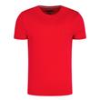 Tommy Hilfiger MW0MW10800 XLG Férfi piros rövid ujjú póló Tommy Hilfiger MW0MW10800 XLG Férfi piros rövid ujjú póló