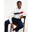 Tommy Hilfiger MW0MW13040 YBR férfi fehér pulóver Tommy Hilfiger MW0MW13040 YBR férfi fehér pulóver