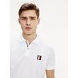 Tommy Hilfiger MW0MW13077 YBR Férfi fehér galléros póló Tommy Hilfiger MW0MW13077 YBR Férfi fehér galléros póló