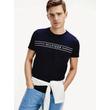 Tommy Hilfiger MW0MW13328 DW5 sötétkék férfi póló Tommy Hilfiger MW0MW13328 DW5 sötétkék férfi póló
