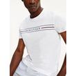 Tommy Hilfiger MW0MW13328 YBR fehér férfi póló Tommy Hilfiger MW0MW13328 YBR fehér férfi póló