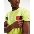 Tommy Hilfiger MW0MW13330 LRE Férfi sárga póló Tommy Hilfiger MW0MW13330 LRE Férfi sárga póló