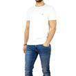 Tommy Hilfiger MW0MW13344 YBR férfi fehér póló Tommy Hilfiger MW0MW13344 YBR férfi fehér póló