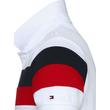 Tommy Hilfiger MW0MW09773 905 Férfi fehér csíkos galléros piké póló Tommy Hilfiger MW0MW09773 905 Férfi fehér csíkos galléros piké póló