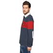 Tom Tailor 1528589 90 10 6752 rowing férfi galléros hosszú ujjú póló Tom Tailor 1528589 90 10 6752 rowing férfi galléros hosszú ujjú póló