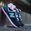 New Balance WL574SLZ Női Pink - Fekete Sportcipő New Balance WL574SLZ Női Pink - Fekete Sportcipő