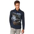 Tom Tailor 1032895 00 12 6519 Férfi sálgalléros kék hosszú ujjú póló Tom Tailor 1032895 00 12 6519 Férfi sálgalléros kék hosszú ujjú póló