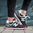 New Balance WL574SLZ Női Pink - Fekete Sportcipő New Balance WL574SLZ Női Pink - Fekete Sportcipő