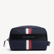 Tommy Hilfiger AM0AM04519 413 sötétkék díszsávos smink táska Tommy Hilfiger AM0AM04519 413 sötétkék díszsávos smink táska