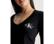 Calvin Klein Női fekete hosszú ujjú póló