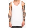 Tom Tailor 1035008 00 12 2000 férfi fehér hosszított long fit férfi trikó Méret: XXS