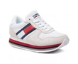 Tommy Hilfiger női fehér bőr sportos cipő