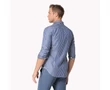 Tommy Hilfiger 0887872374 474 Kék-fehér csíkos férfi hosszú ujjú ing