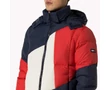 Tommy Hilfiger Denim DM0DM01181 901 Férfi Kék-fehér-piros vízlepergetős pufi télikabát