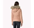 Tommy Hilfiger DW0DW00504 648 Rózsaszín (púder) steppelt női télikabát Méret: XL