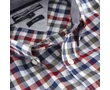 Tommy Hilfiger 08878A0742 512 Piros-kék kockás férfi hosszú ujjú ing Méret: S