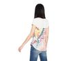 Desigual 18SWTKI9 1004 Im Blue mintás női póló