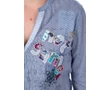 Desigual 41C2231 5001 Világos kék csíkos Női ing Méret: XL