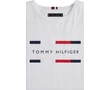 Tommy Hilfiger Férfi hosszú ujjú fehér póló