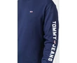 Tommy Jeans DM0DM07066 CBK férfi sötétkék hosszú ujjú póló