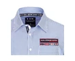 Kitaro 161712 260 Férfi kék csíkos hosszú ujjú ing Méret: 4XL/62