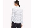 Tommy Hilfiger WW0WW23040 104 Női fehér mintás hosszú uijú ing