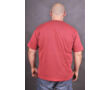 KITARO 68901 440 Piros férfi rövid ujjú nagy méretű póló