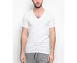 Calvin Klein NB1217A 100 fehér férfi V-nyakú póló Méret: L