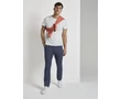 Tom Tailor 1016209 XX 10 10282 Férfi kék chino farmernadrág