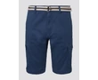 Tom Tailor 1016281 XX 10 21908 Férfi Josh négyzetmintás kék bermuda övvel
