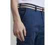 Tom Tailor 1016281 XX 10 21908 Férfi Josh négyzetmintás kék bermuda övvel