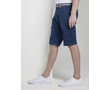 Tom Tailor 1016281 XX 10 21908 Férfi Josh négyzetmintás kék bermuda övvel